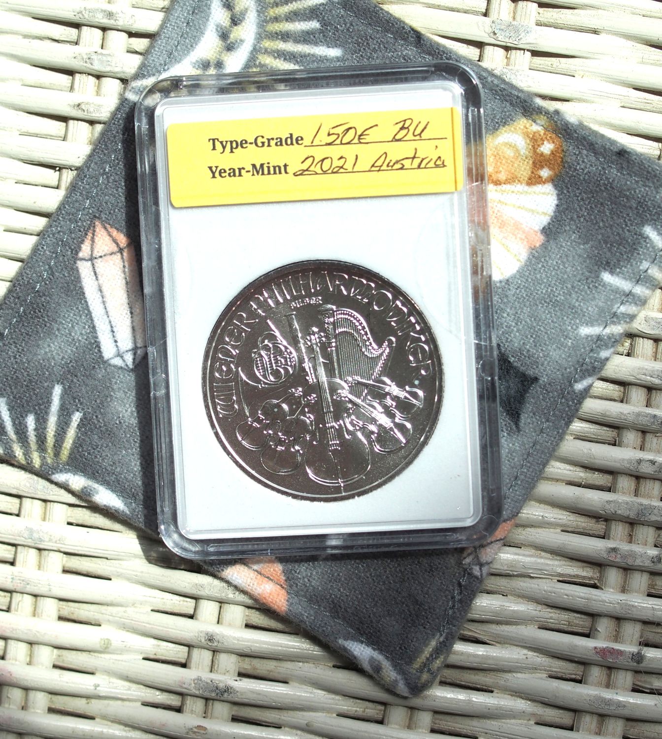 2021 Austrian 1 oz. Silver Philharmonika Coin
