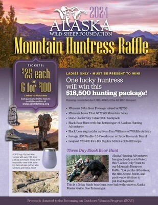 2024 Mountain Huntress Raffle