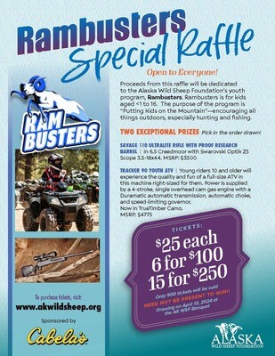 2024 Rambusters Raffle