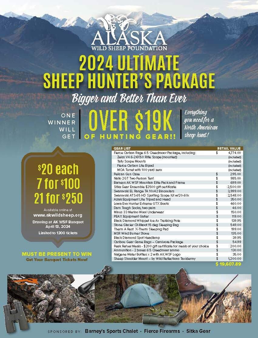 2024 Ultimate Sheep Hunters Package