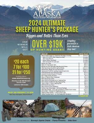 2024 Ultimate Sheep Hunters Package