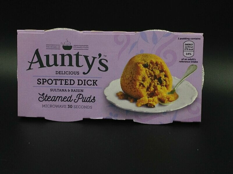 Aunty&#39;s Spotted Dick 2x95g