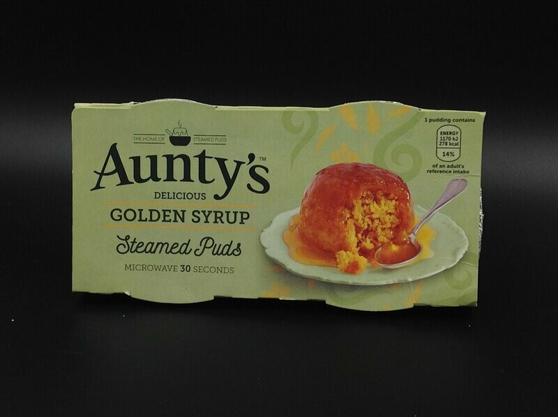 Aunty&#39;s Golden Syrup Steamed Puds 2x95g