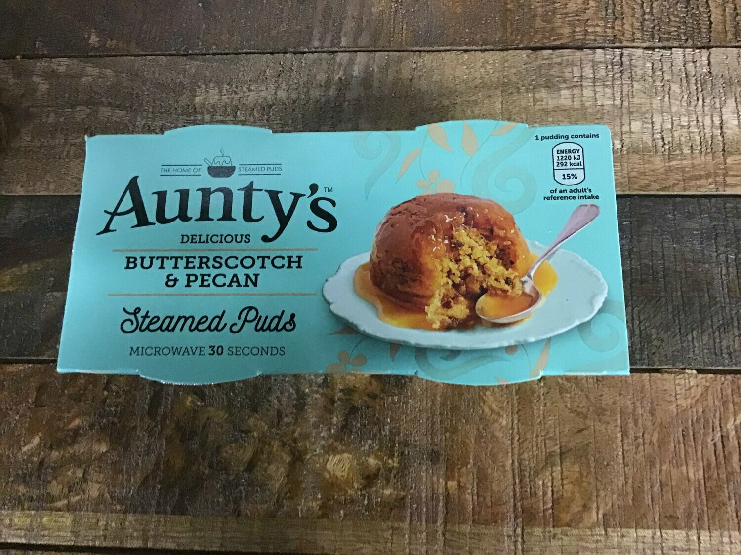 Aunty's Butterscotch & Pecan Steamed Puds 2x95g