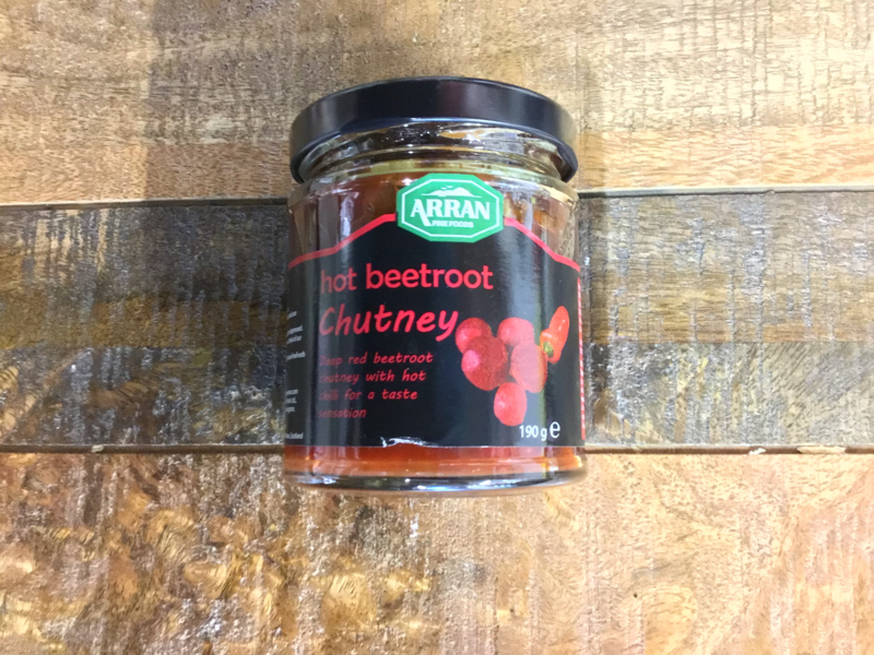 Arran Hot Beetroot Chutney 190g
