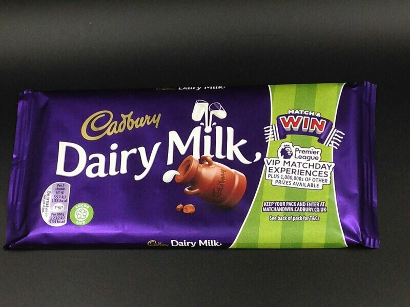 Cadbury Dairy Milk 180g
