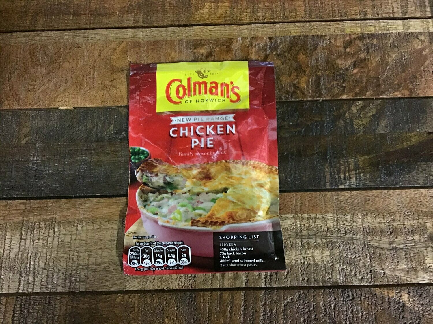 Colman's Chicken Pie 38g