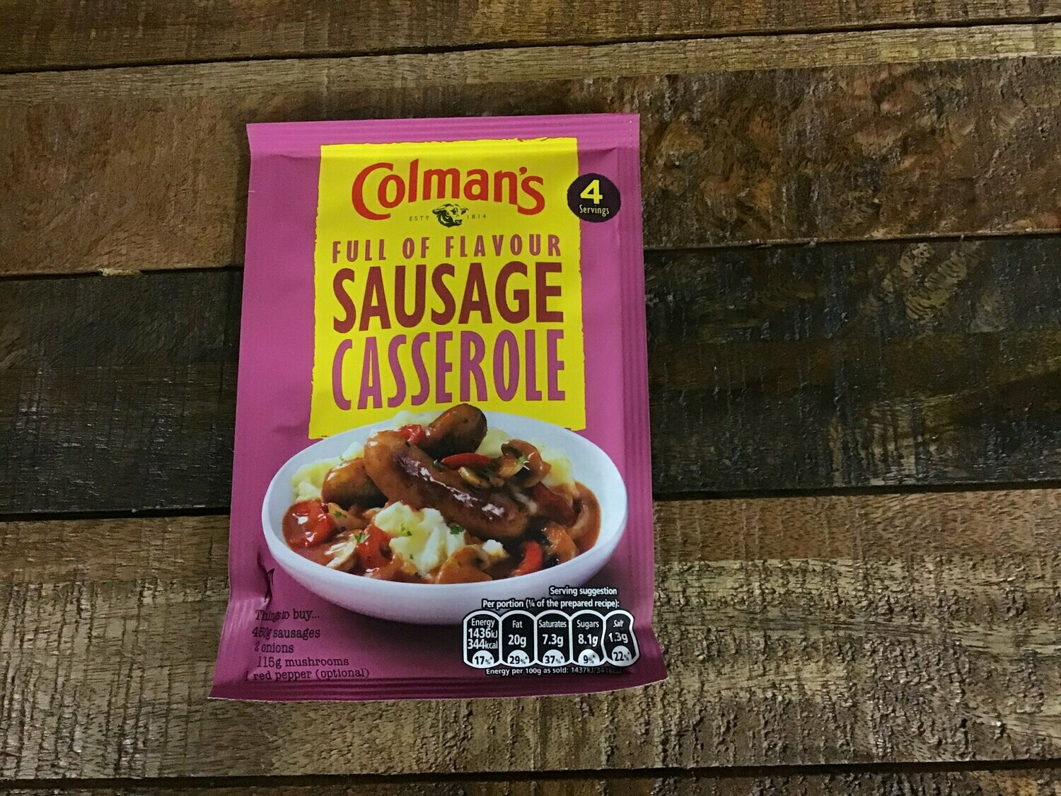 Colman's Sausage Casserole 40g