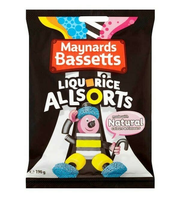 Bassetts Liquorice Allsorts 190g