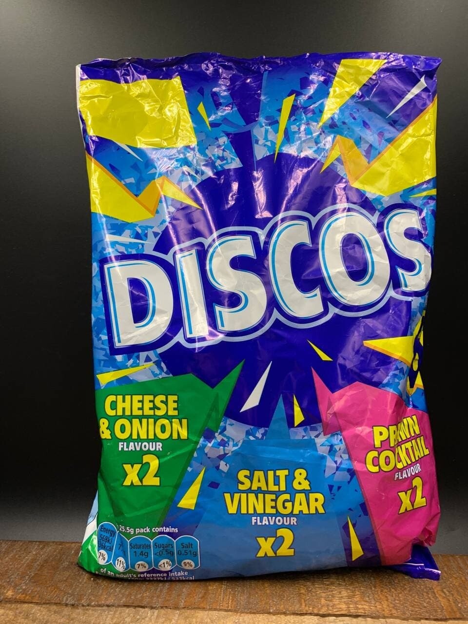 Discos Variety Pack 6 Bags 153g