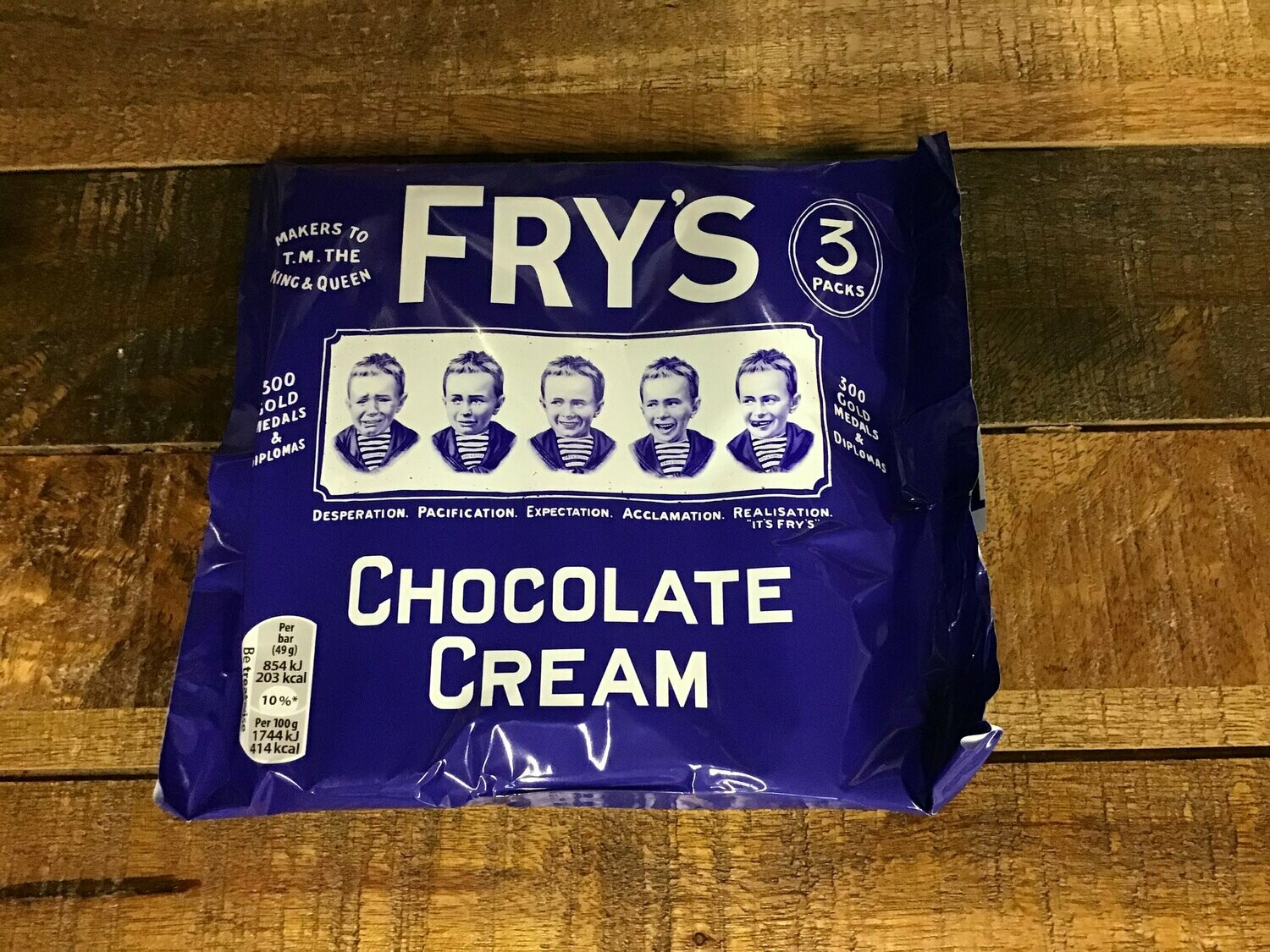 Frys Chocolate Cream 147g 3 Pack
