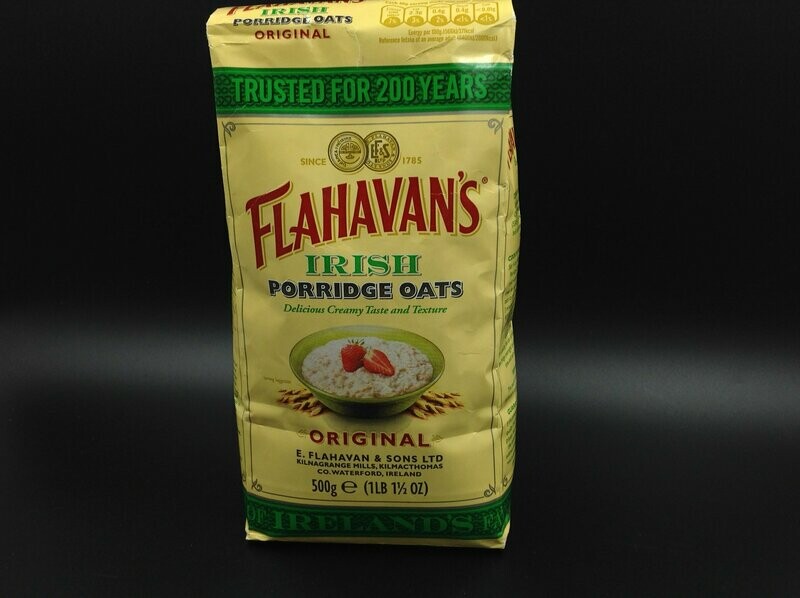 Flahavan&#39;s Original Irish Porridge Oats 500g