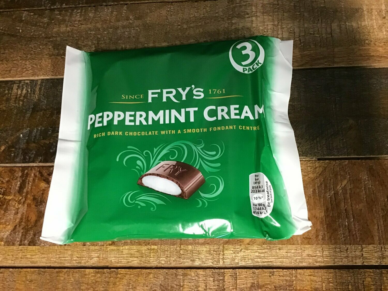 Frys Peppermint Cream 3 Pack 147g PAST DATE PROMO