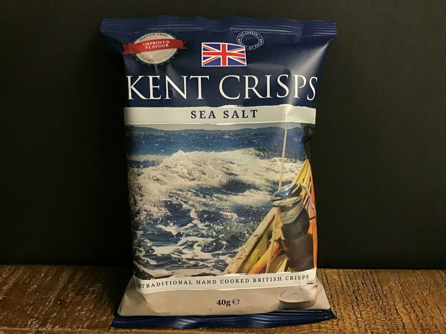Kent  Crisps Sea Salt 40g