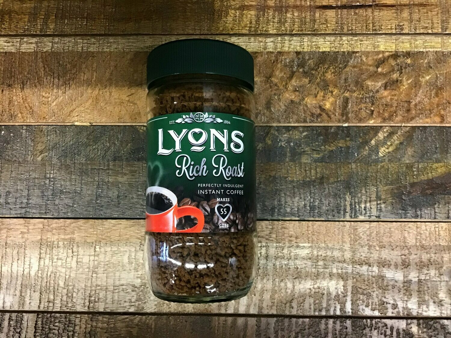 Lyons Rich Roast Instant Coffee 90g