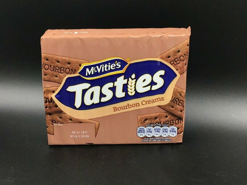 Mcvities Tasties Bourbon Creams 150g