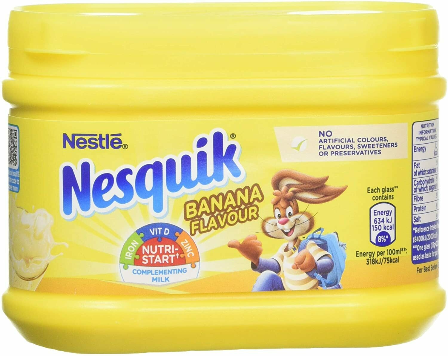 Nesquik Banana Flavour Milkshake Mix 300g
