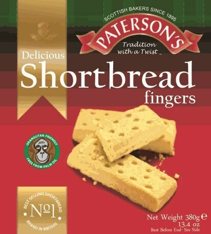 Paterson's Shortbread Fingers 380g