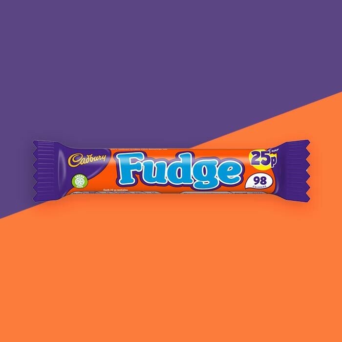 Cadbury Fudge Single Bar 22g
