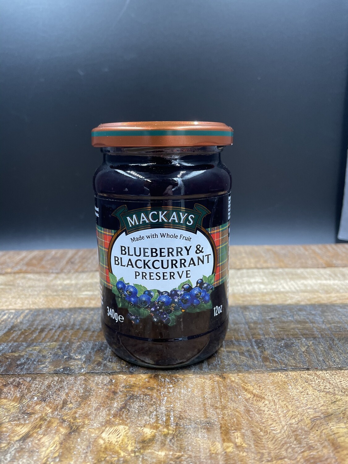 Mackays Blueberry & Blackcurrant Preserve 340g