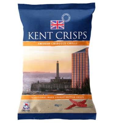 Kent Crisps Smoked Chipotle Chilli 40g