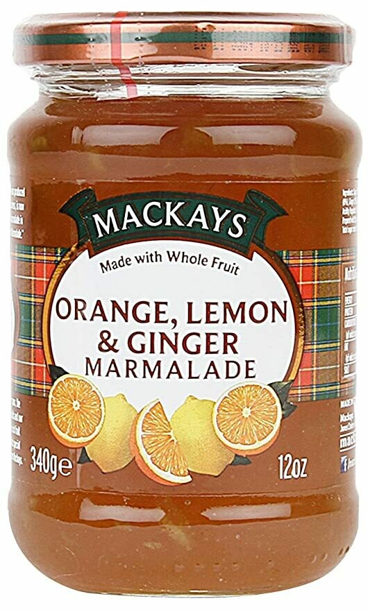 Mackays Orange, Lemon and Ginger Marmalade 250ml
