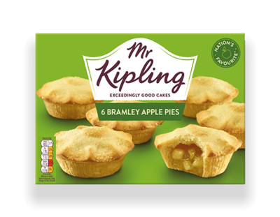 Mr. Kipling Bramley Apple Pies 6 pack
