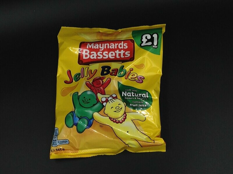 Maynards Bassetts Jelly Babies 165g