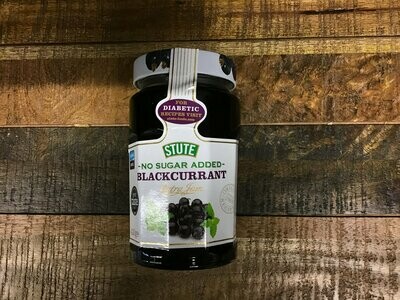 Stute No Sugar Added Blackcurrant Extra Jam 430g