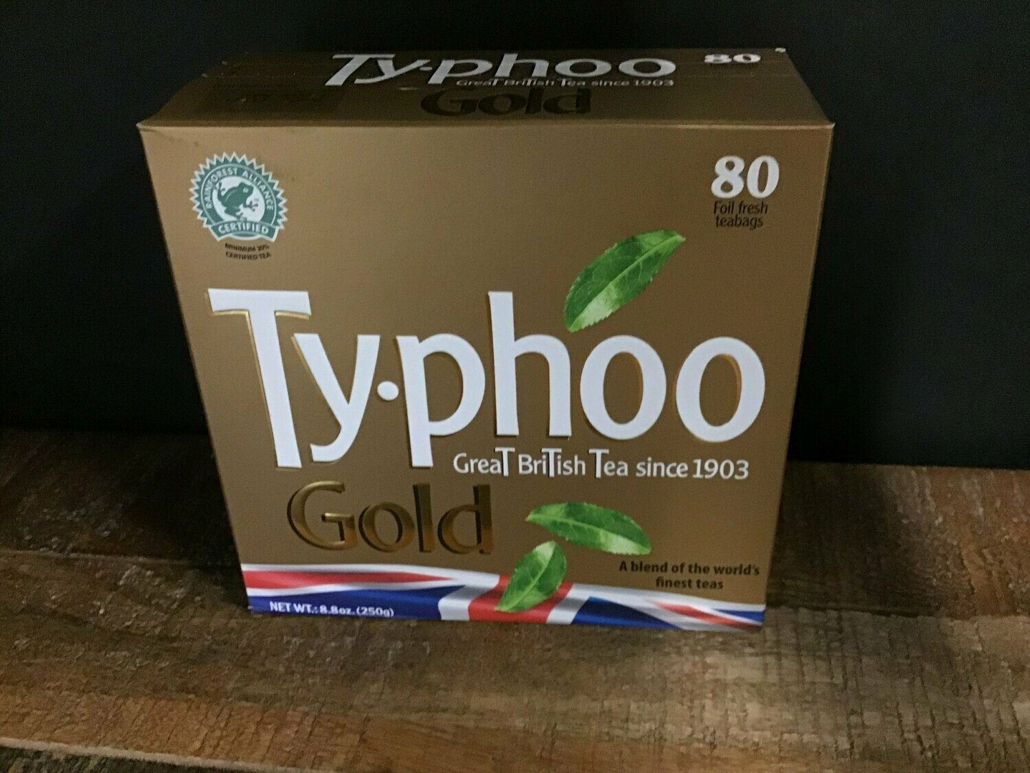 Typhoo Gold 80 Bags 250g