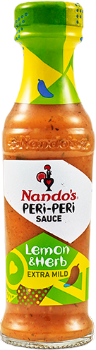 Nando's Peri Peri Sauce Lemon&Herb extra mild 125g