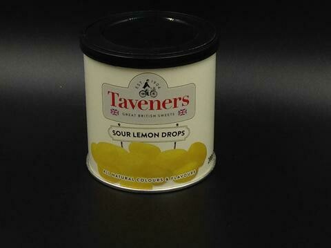 Taveners Sour Lemon Drops 200g