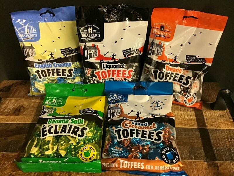 Walkers Treacle Toffees 150g
