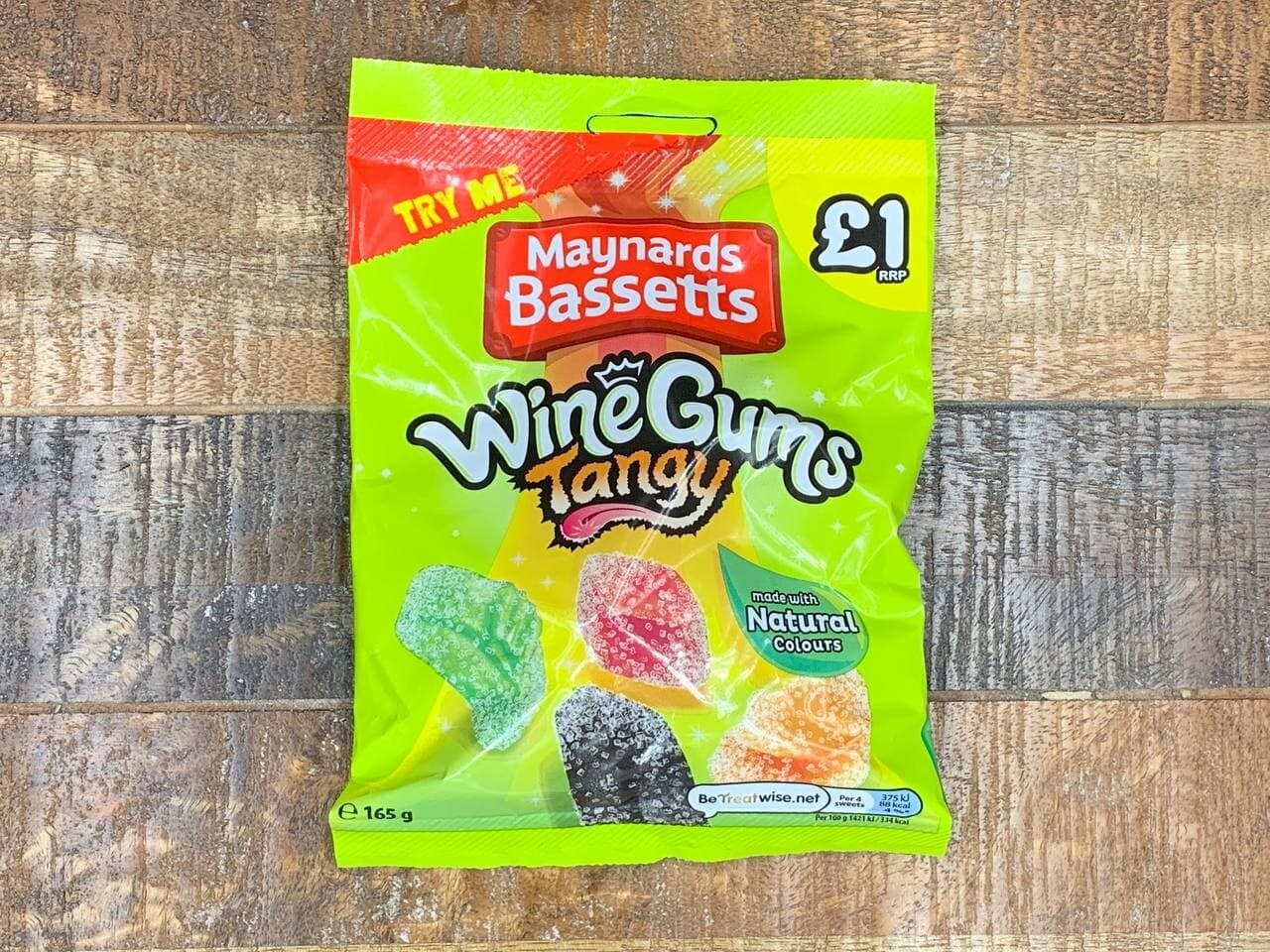 Wine Gums Tangy 165g