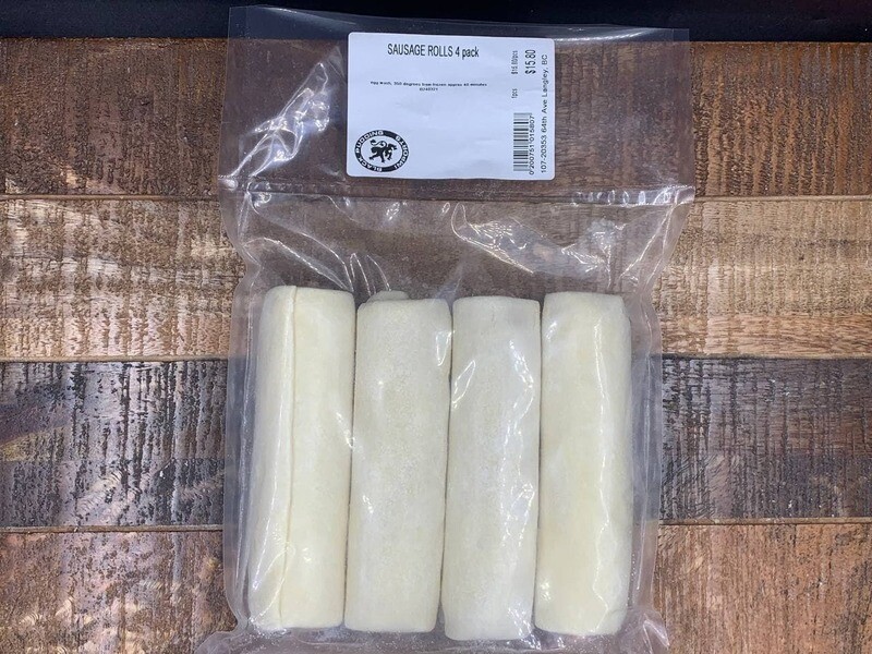 Sausage Rolls 4 pack