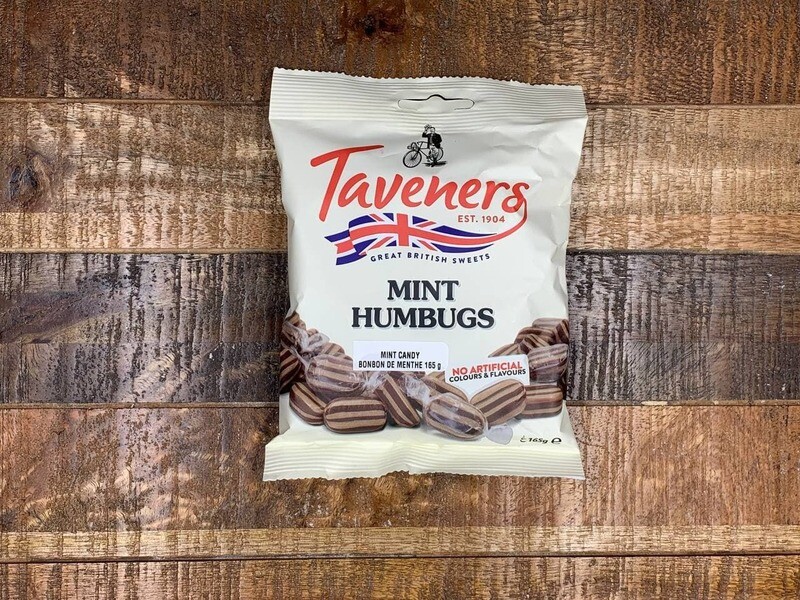 Taveners Mint Humbugs 165g