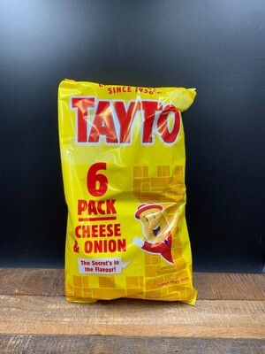 Tayto 6-Pack Cheese & Onion