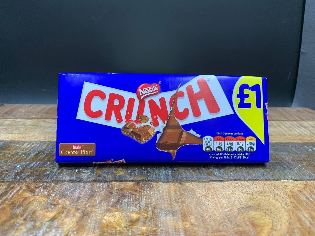 Nestle Crunch Single Bar 100g