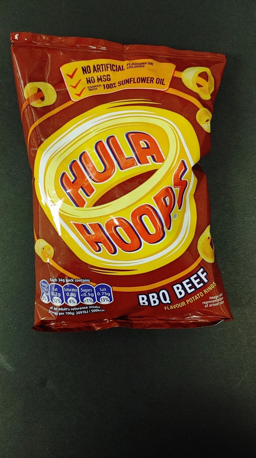Hula Hoops Beef 34g