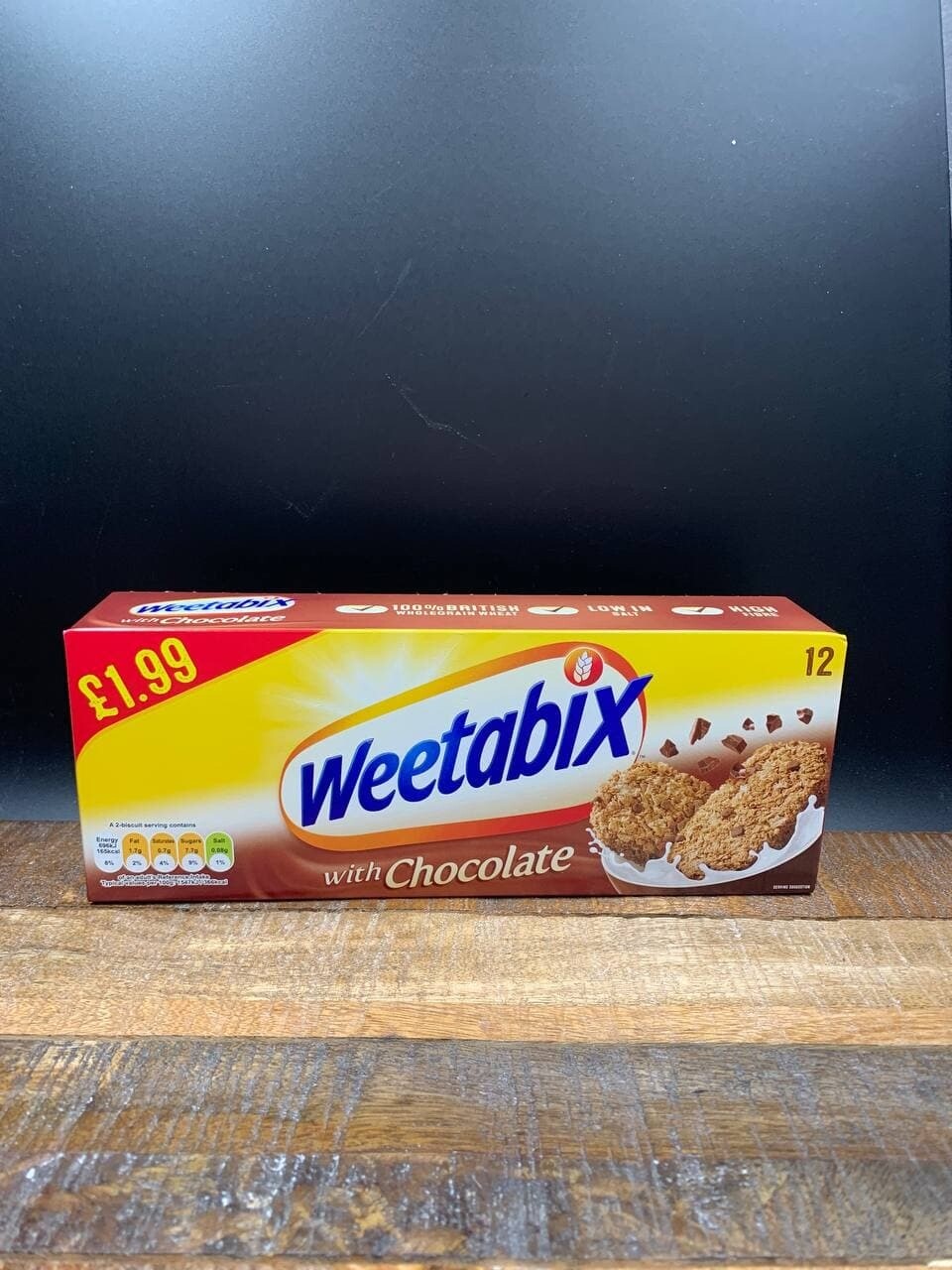 Weetabix with Chocolate 12 Biscuits