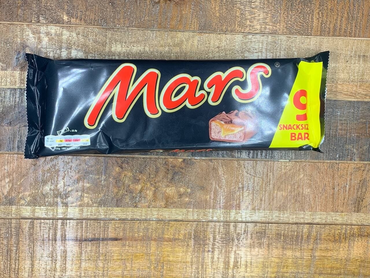 Mars Bar 9 Pack 9x33.8