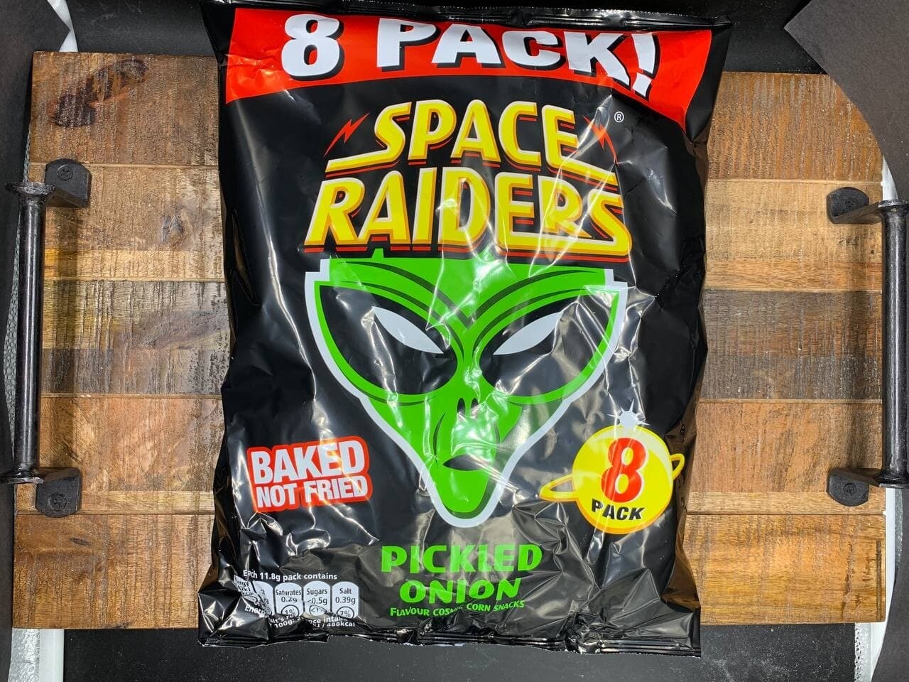 Space Raiders Pickled Onion 8 Pack