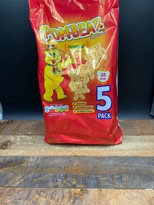 Pom-Bear Original Potato Snacks 5 Pack