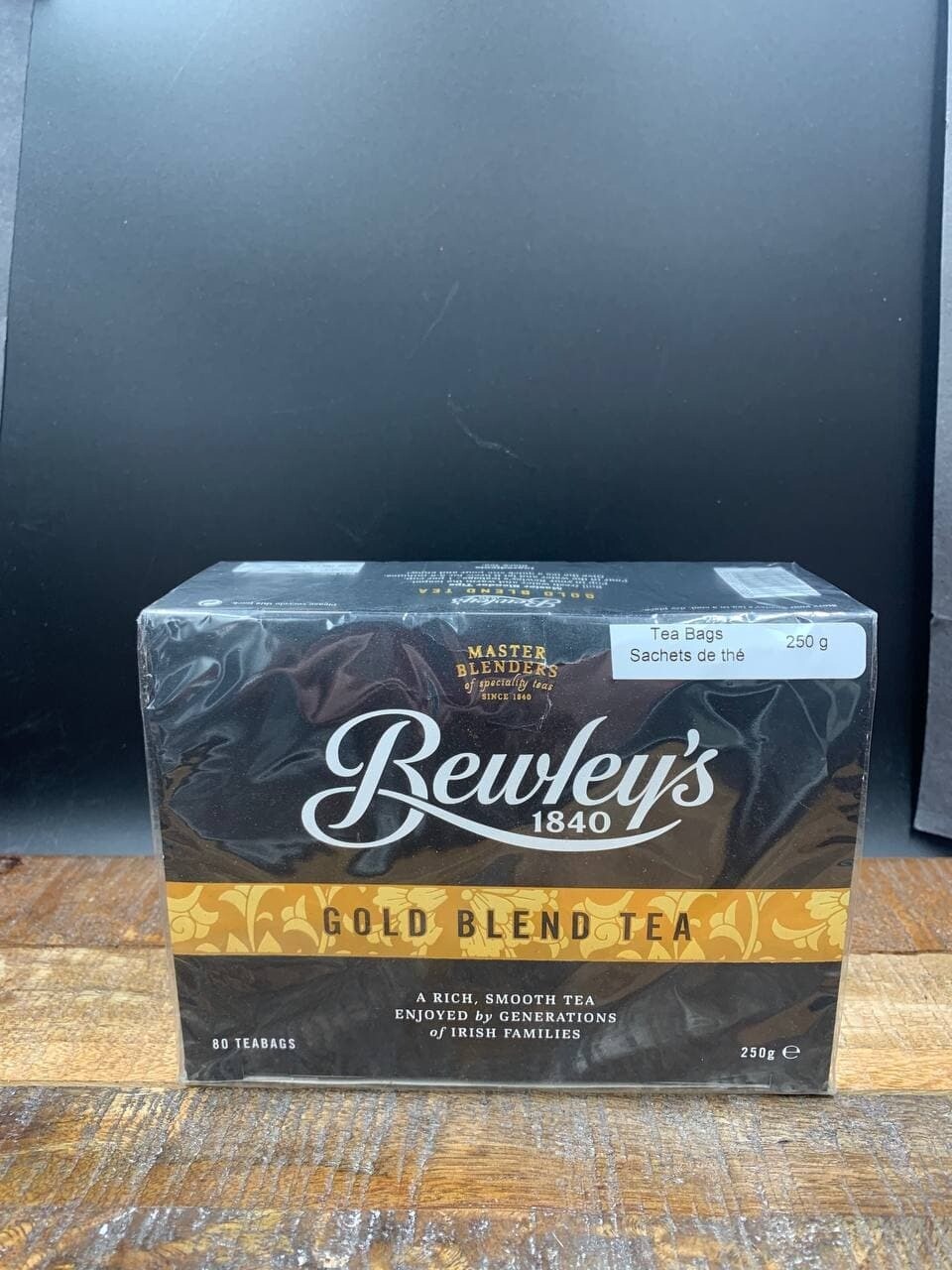 Bewleys Gold Blend Tea 80s 250g