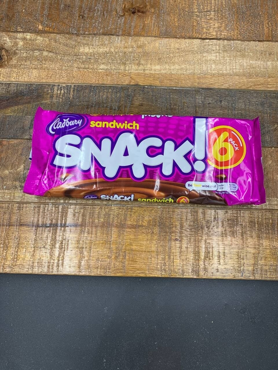 Cadbury Snack Sandwich 6x22g 132g