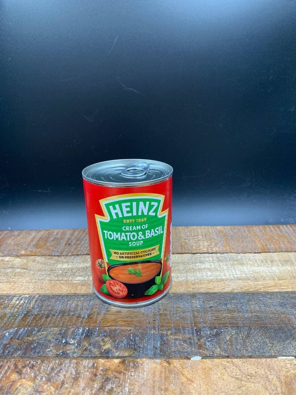 Heinz Cream of Tomato & Basil Soup 400g Past Date.