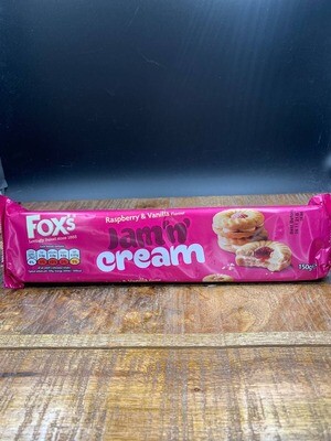 Foxs Jam'n' Cream 150g