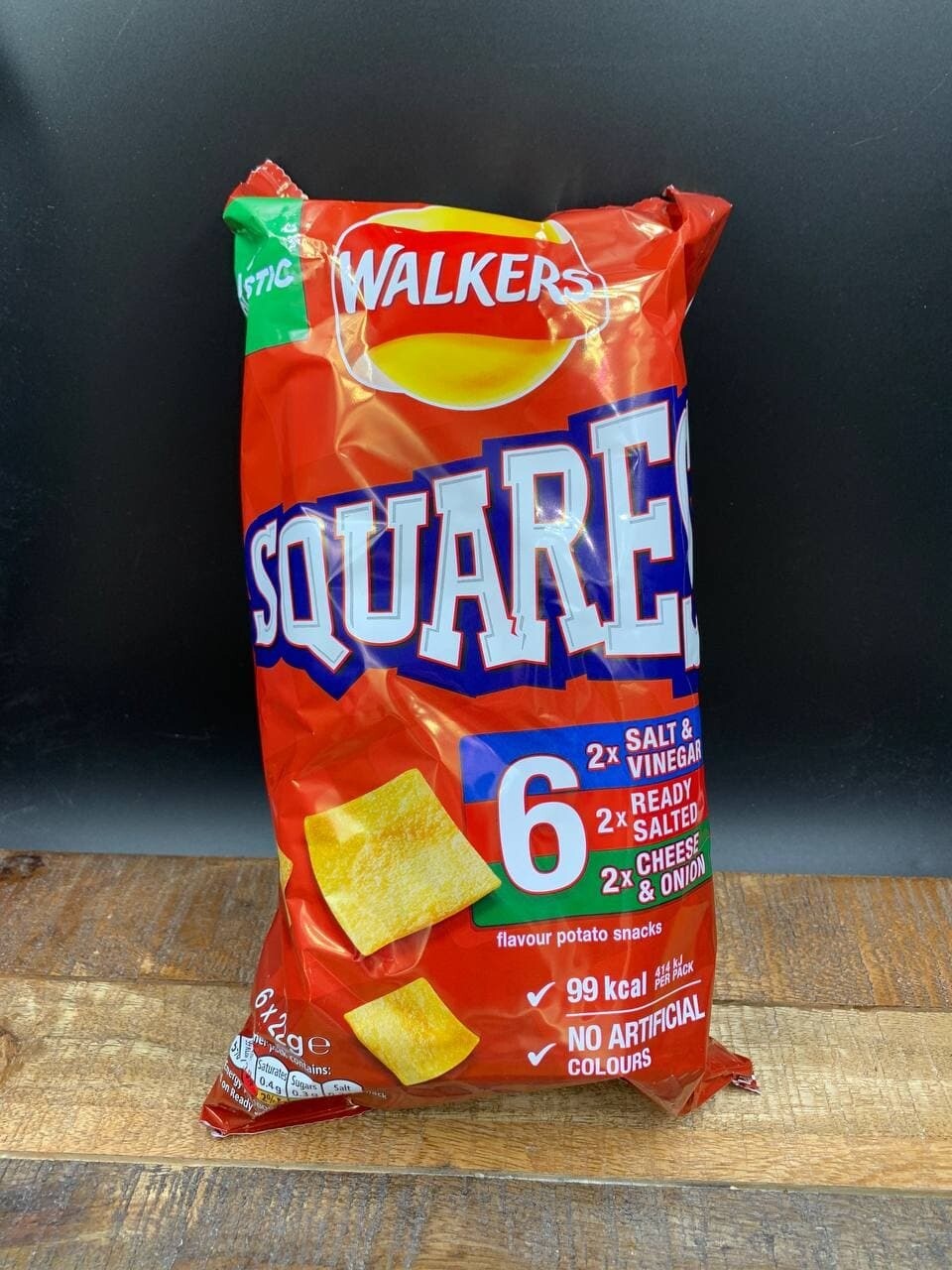 Walkers Squares 6 Pack