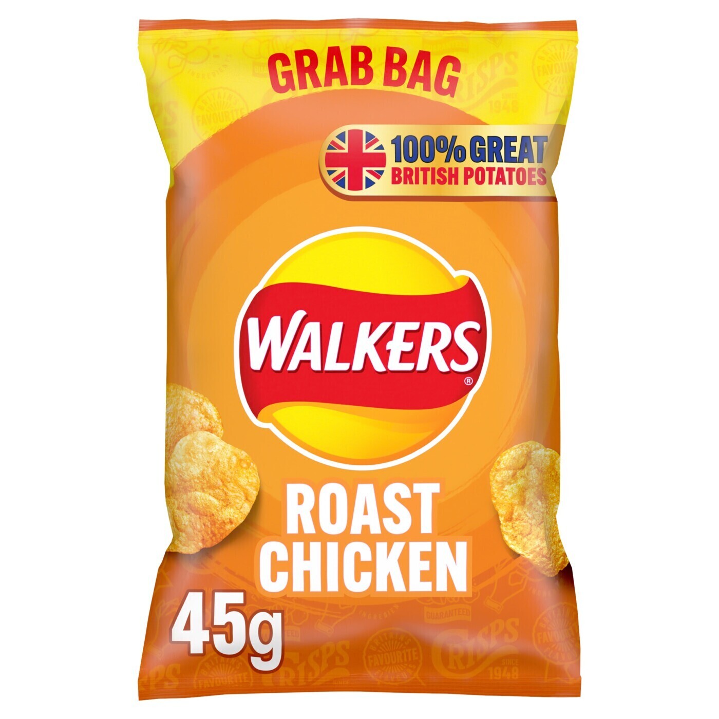 Walkers Roast Chicken 45g