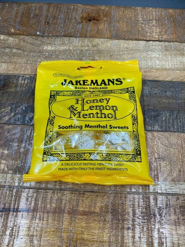 Jakemans Honey &amp; Lemon Menthol 41g
